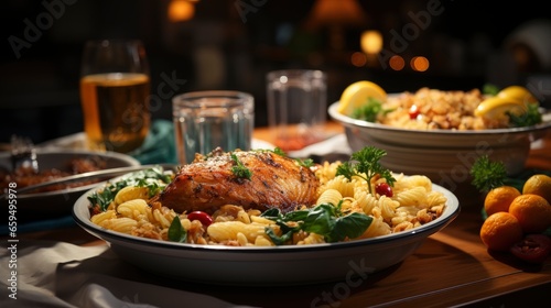 A close-up of Boxing Day leftovers highlighting , Background Image,Desktop Wallpaper Backgrounds, HD