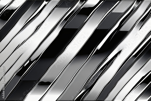 Wallpaper bunter Hintergrund abstrakte Formen Metalle Aluminium Stahl gebürsted mit Chrom photo