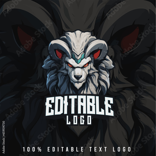 Vector Ram Sport Logo Illustration