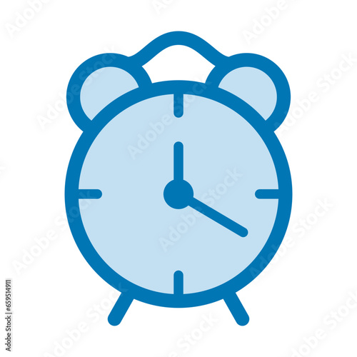 alarm clock icon vector illustration