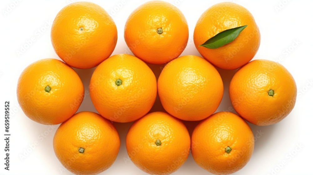 oranges on a white background oranges on a white background