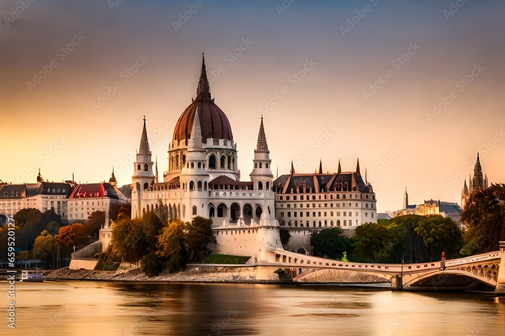 Fototapeta premium city parliament building