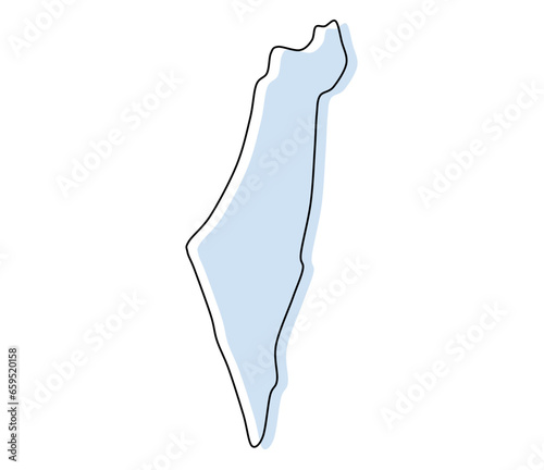 israel map, israel vector, israel outline, israel