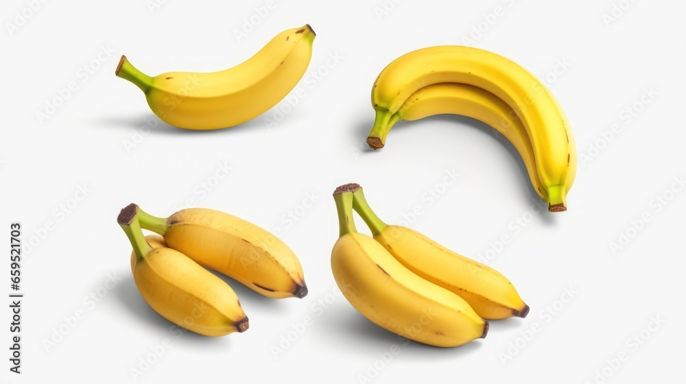 bananas isolated on white background bananas isolated on white background