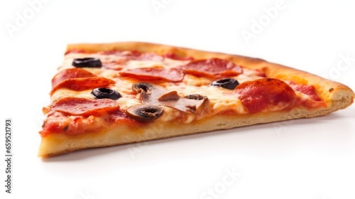 pizza isolated on white background