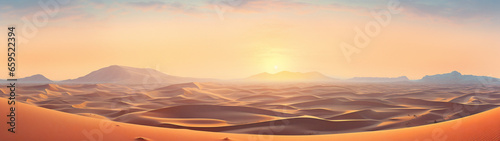 desert landscape Generative AI © Quentin