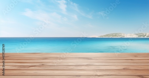 beach with blue sky © Renaldi