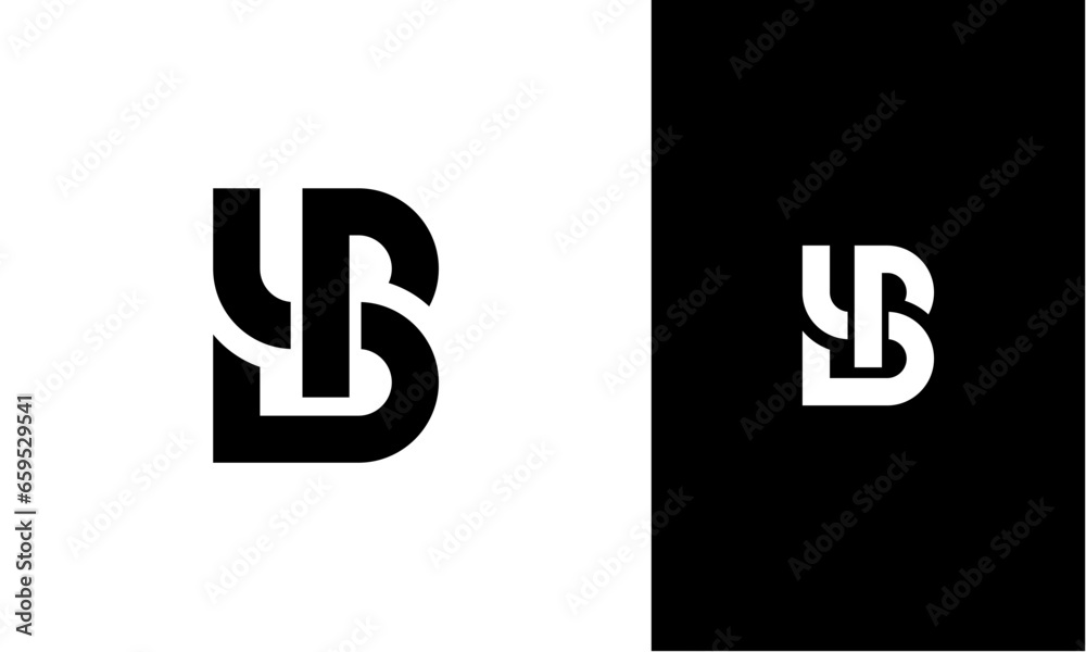 Obraz premium BP initial Letter Vector Logo Template