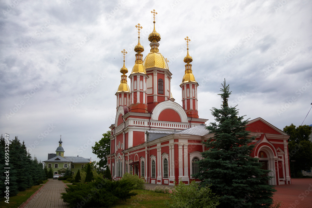 Russia. Tambov. View of  Kazan Monastery