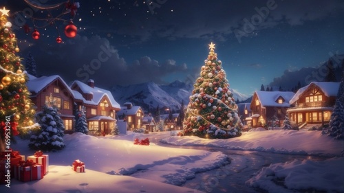 Christmas winter wonderland. Beautiful christmas background. Winter background. Winter wallpaper. Winter season pictures. Christmas background images free download