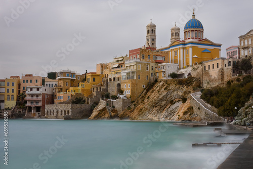 Syros is a Greek island for summer holidays