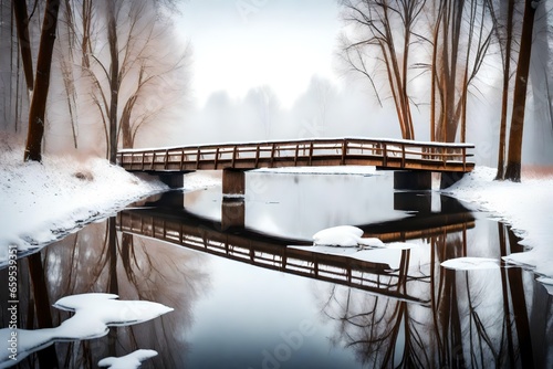 bridge over river © usman