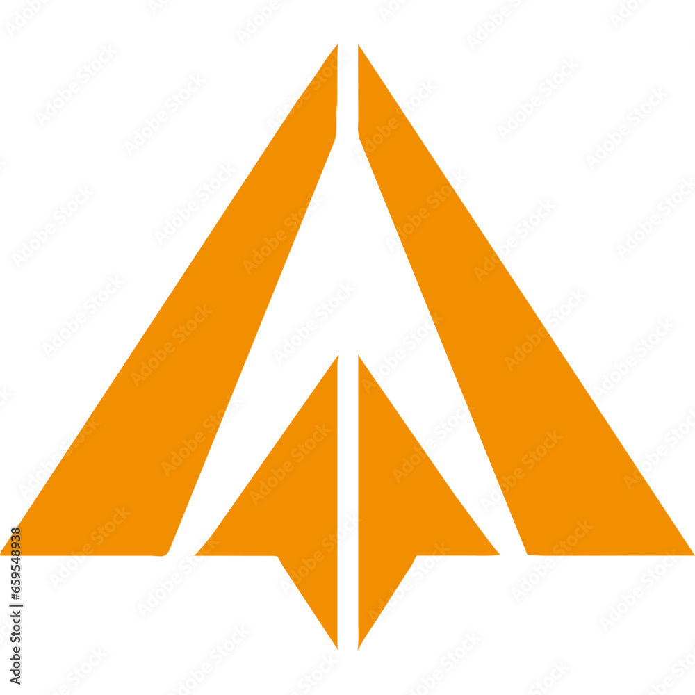 abstract triangle icon abstract triangle icon
