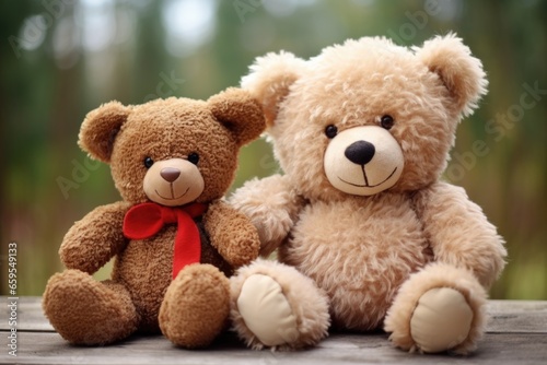 big and small teddy bears together © Alfazet Chronicles