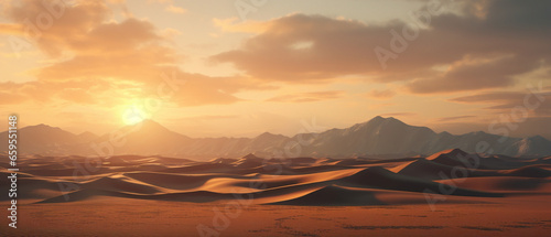desert landscape Generative AI