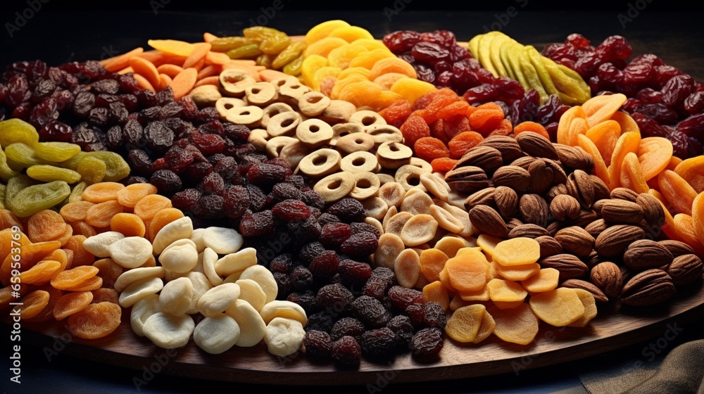 dried fruit and nuts