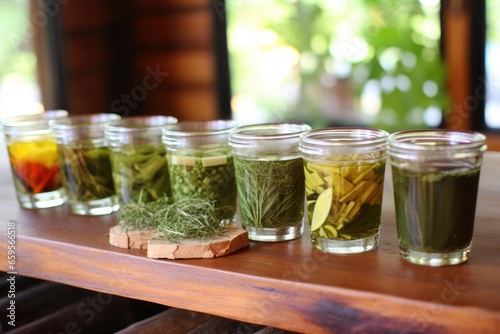 detoxing herbal teas offered at fitness retreat
