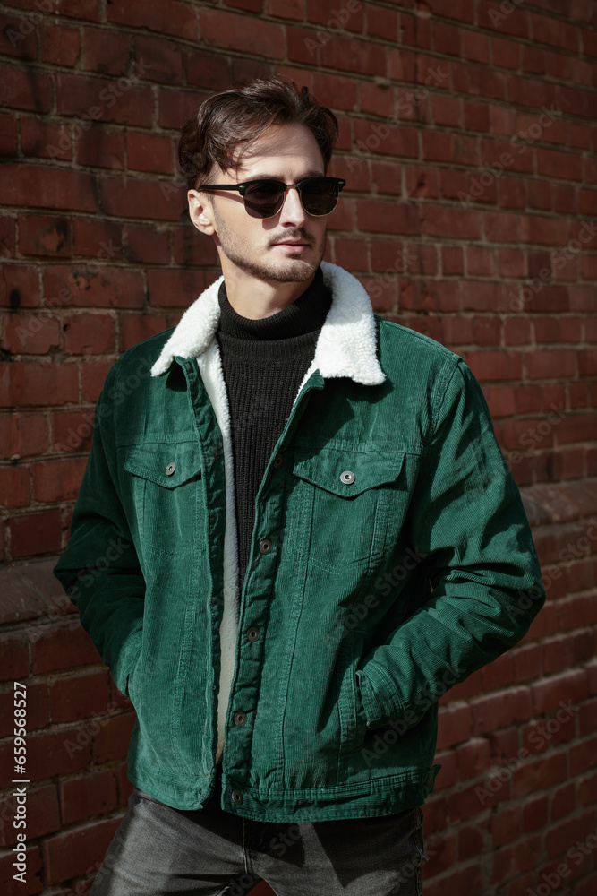 model in corduroy jacket model in corduroy jacket