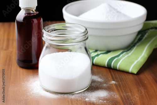 vinegar and baking soda mix as non-toxic ant repellent