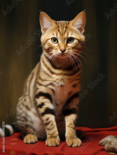 portrait of a cat © Amata CG Artist