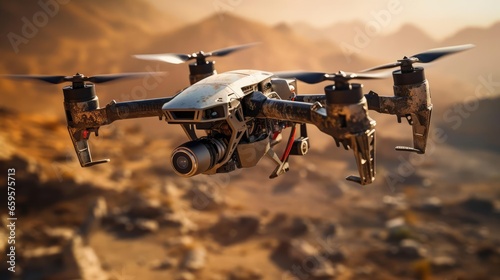 Combat FPV drone