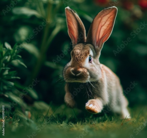 rabbit in the grass © Tati