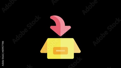 download icon animation looping