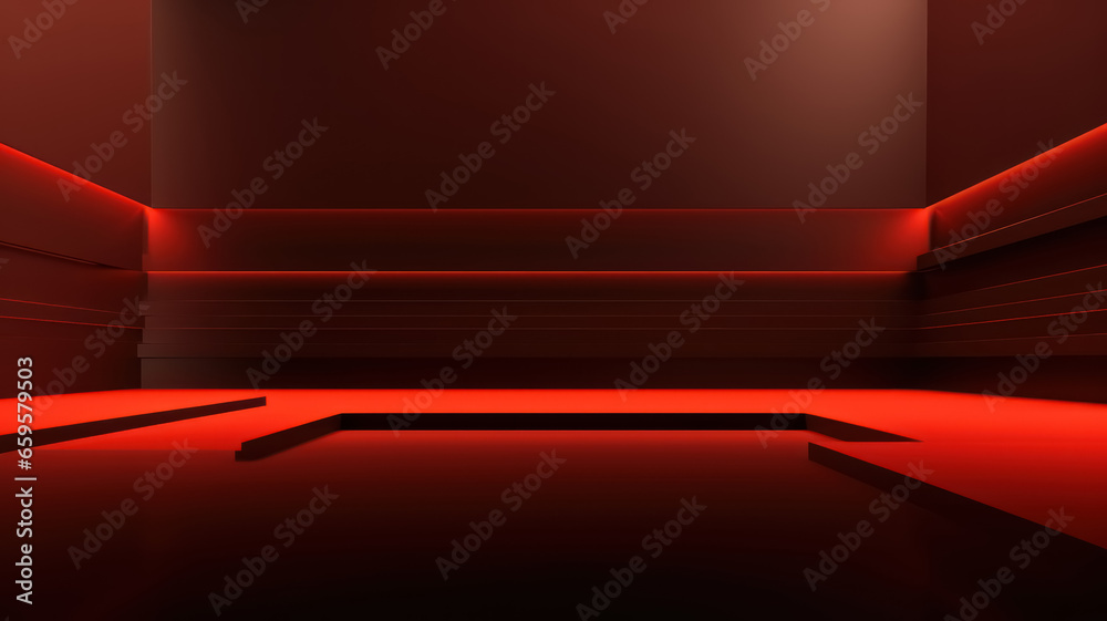 Dark red and black futuristic background for product, business presentation, mockup template abstraction, backdrop Dark red and black futuristic background for product, business presentation, mockup template abstraction, backdrop