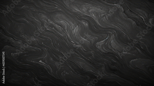 Black Chalkboard Texture with Marbled Pattern