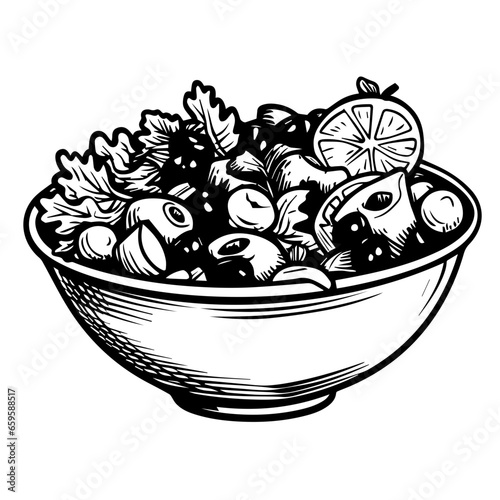 Salad Vector