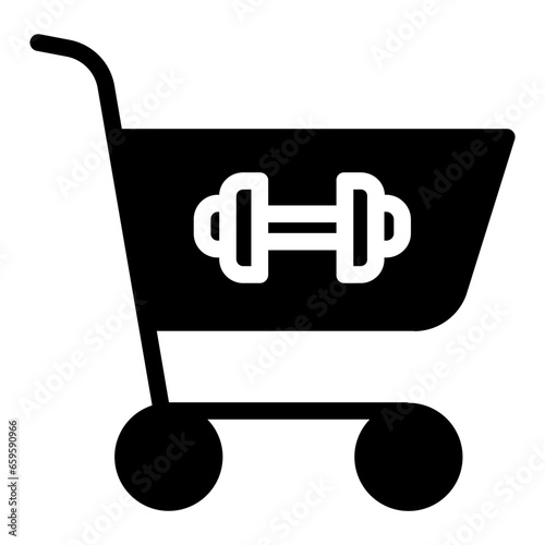 Solid Medicine Cart icon