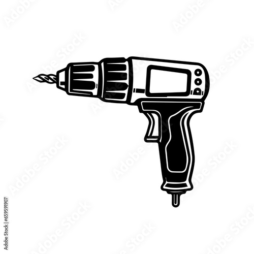 Power Drill Vector