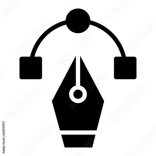 Solid Pen tool icon