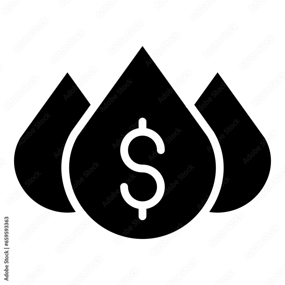 Solid Drop icon Solid Drop icon