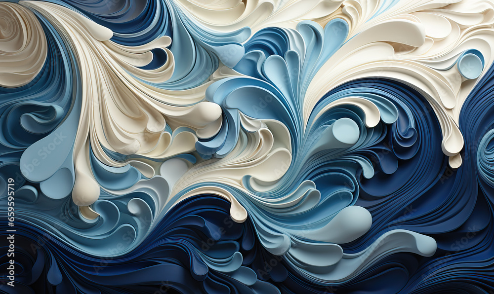 Abstract background in blue and white colors. Abstract background in blue and white colors.
