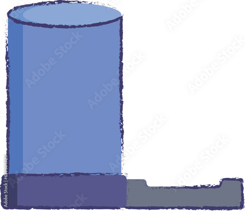 honey Feeder hand drawn vector illustration