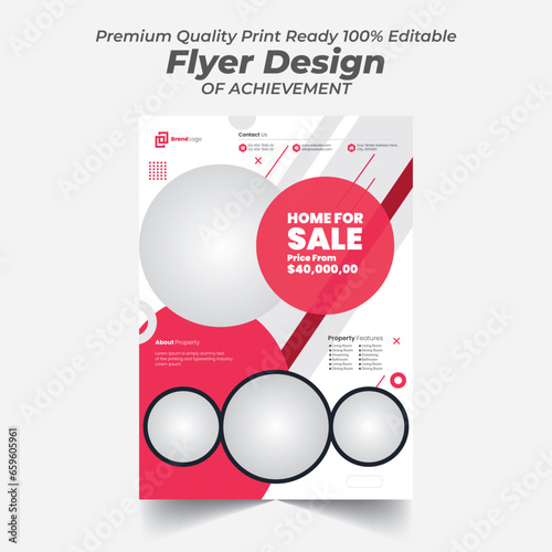 Creative Marketing Strategy Modern Flyer Design Template 