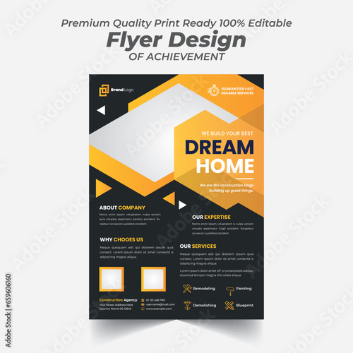 Dream Home Creative Real Estate Flyer Template