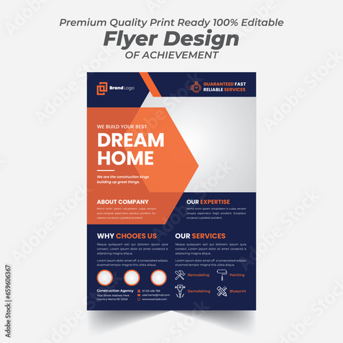 Dream Home Creative Real Estate Flyer Template