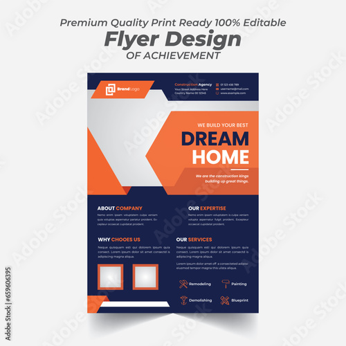 Dream Home Creative Real Estate Flyer Template