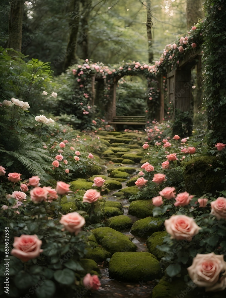 Jangle Rose garden