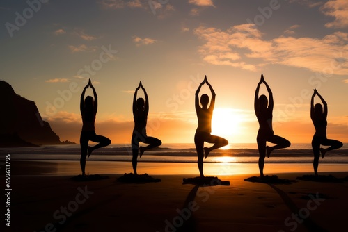 Yoga by the Dying Light