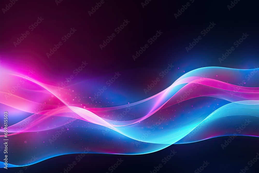 Abstract background with glowing neon moving wave lines. Data transfer concept wallpaper Abstract background with glowing neon moving wave lines. Data transfer concept wallpaper