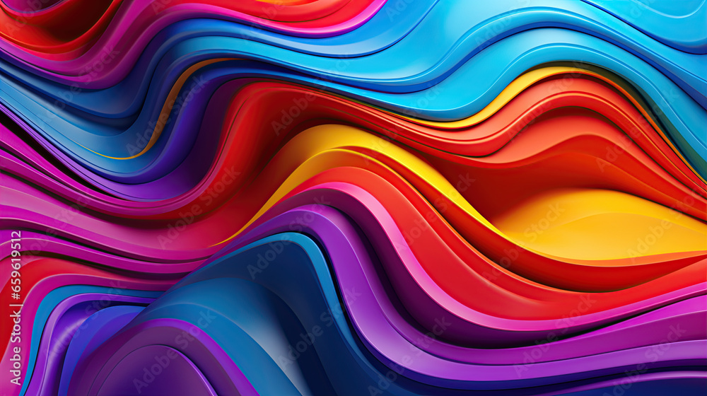 Abstract multicolour wallpaper 3d background 