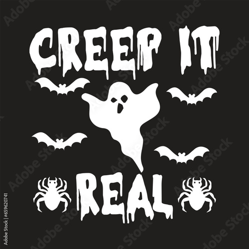 Halloween t-shirt design.