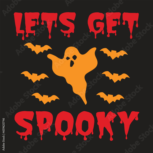 Halloween t-shirt design.