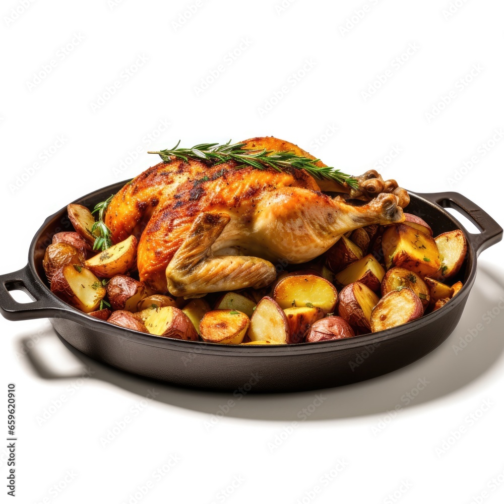 Baked Chicken w Potatoes Baked Chicken w Potatoes
