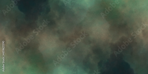 abstract green watercolor painting. dark grunge texture © Aquarium