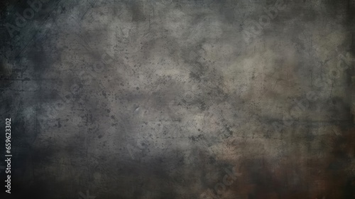 Gray grunge background with scratches  © Fred