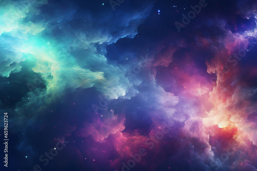 Colorful Outerspace Background